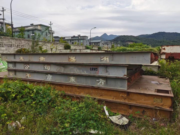 金華16米100噸槽鋼二手地磅轉讓